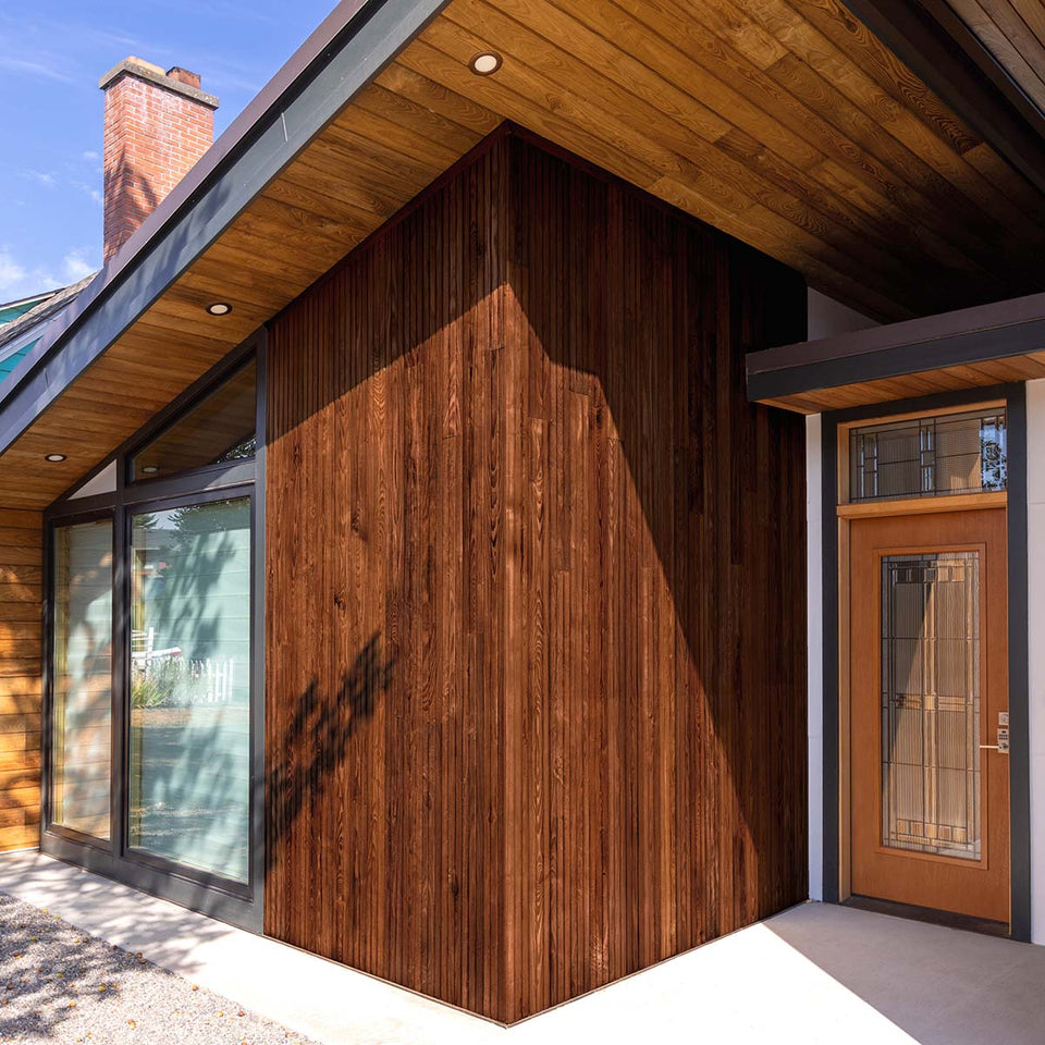 Thermo Ash Slat Wall Siding (15 SF)