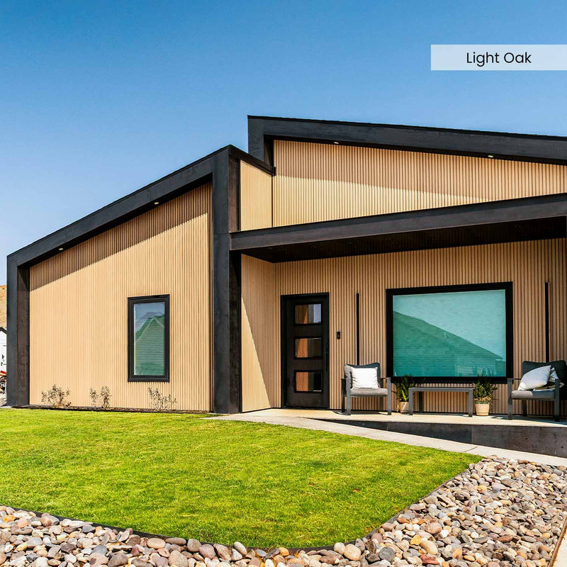 Composite Wide Slat Cladding