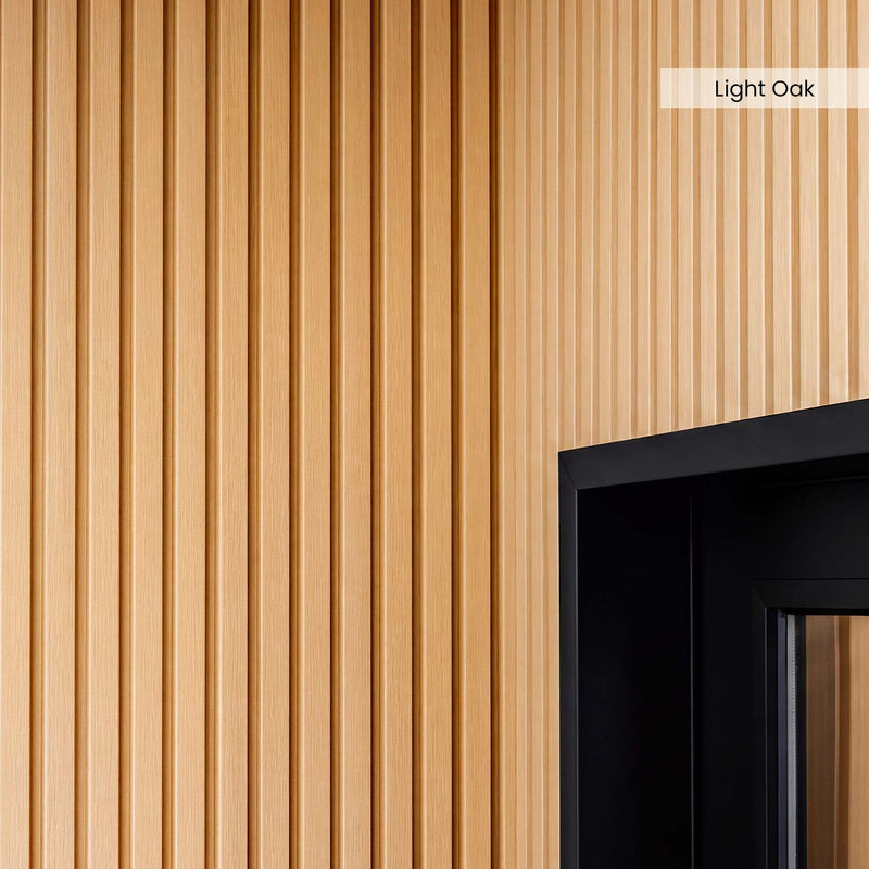 Composite Wide Slat Cladding