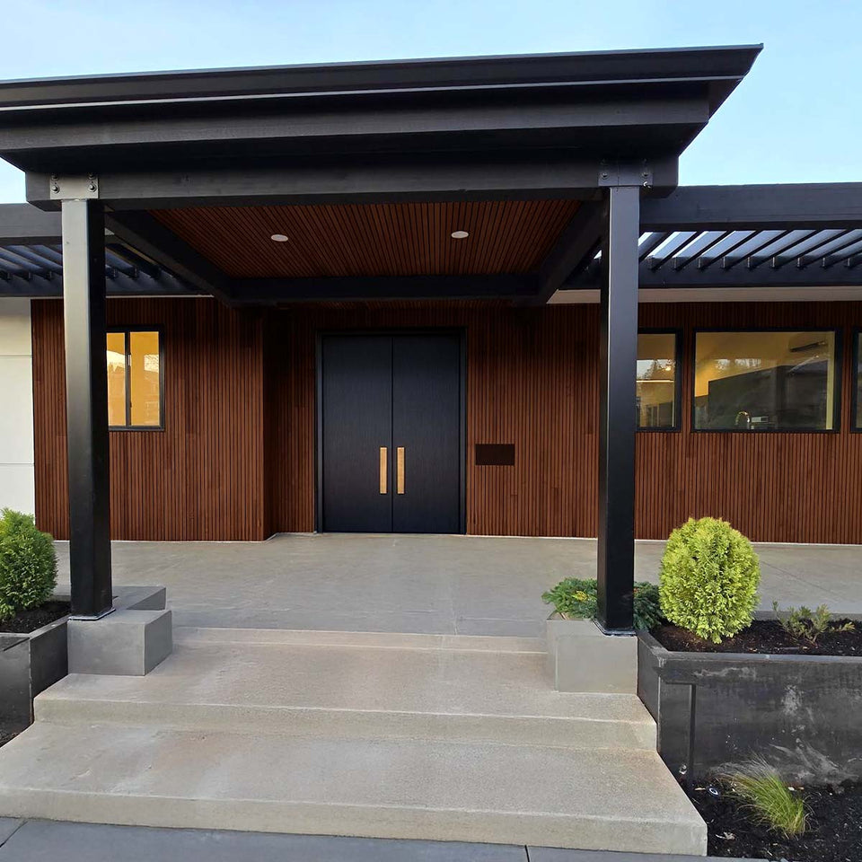 Thermo Ash Slat Wall Siding (15 SF)