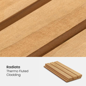 Thermo Fluted Cladding Samples