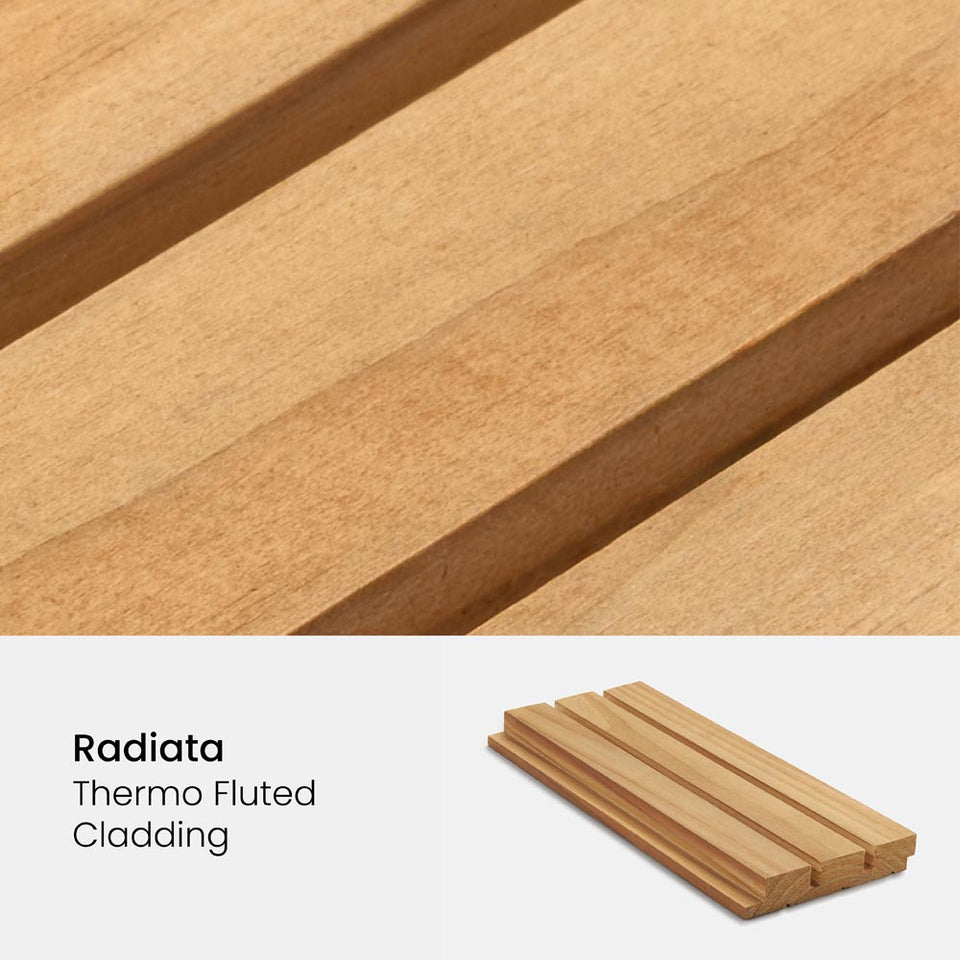 Thermo Fluted Cladding Samples