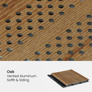 Vented Aluminum Cladding Samples
