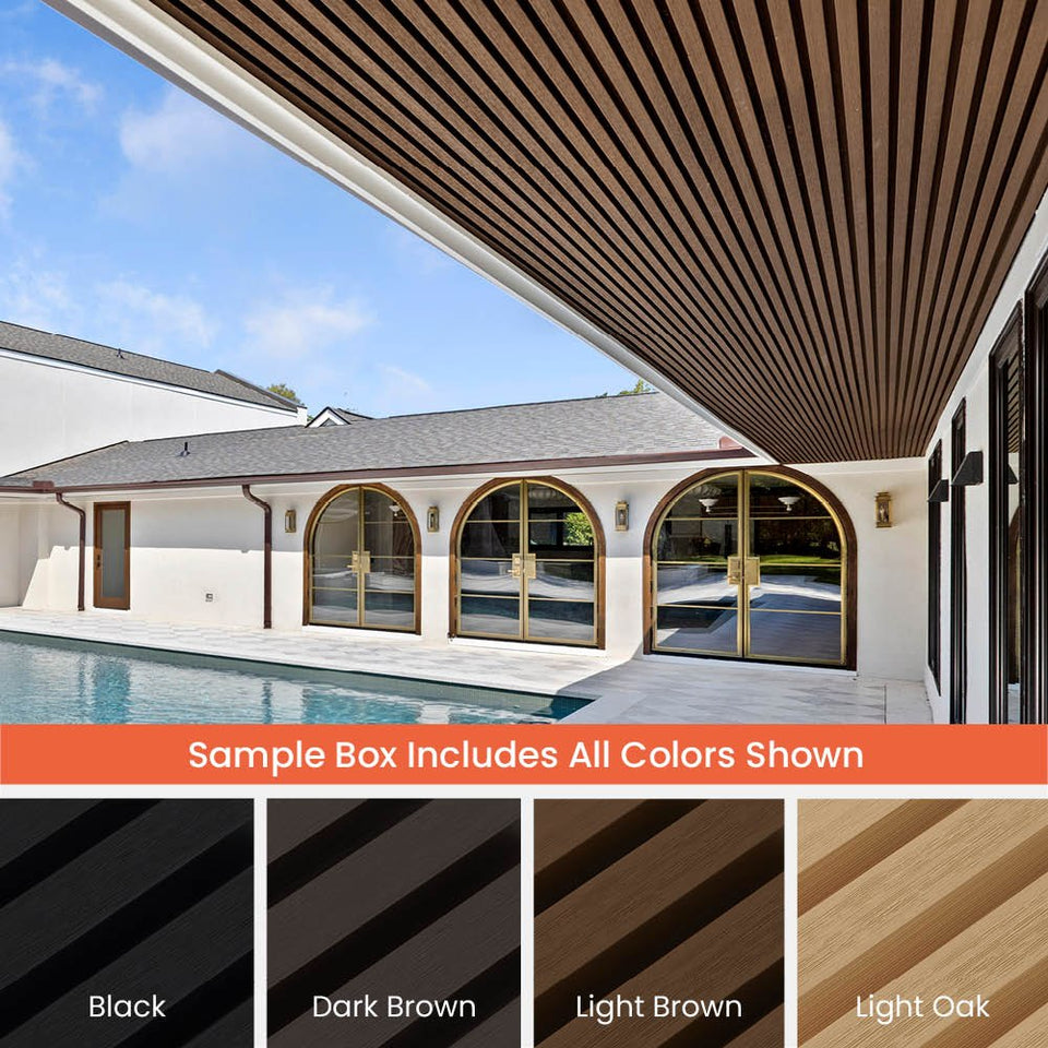 Composite Narrow Slat Samples