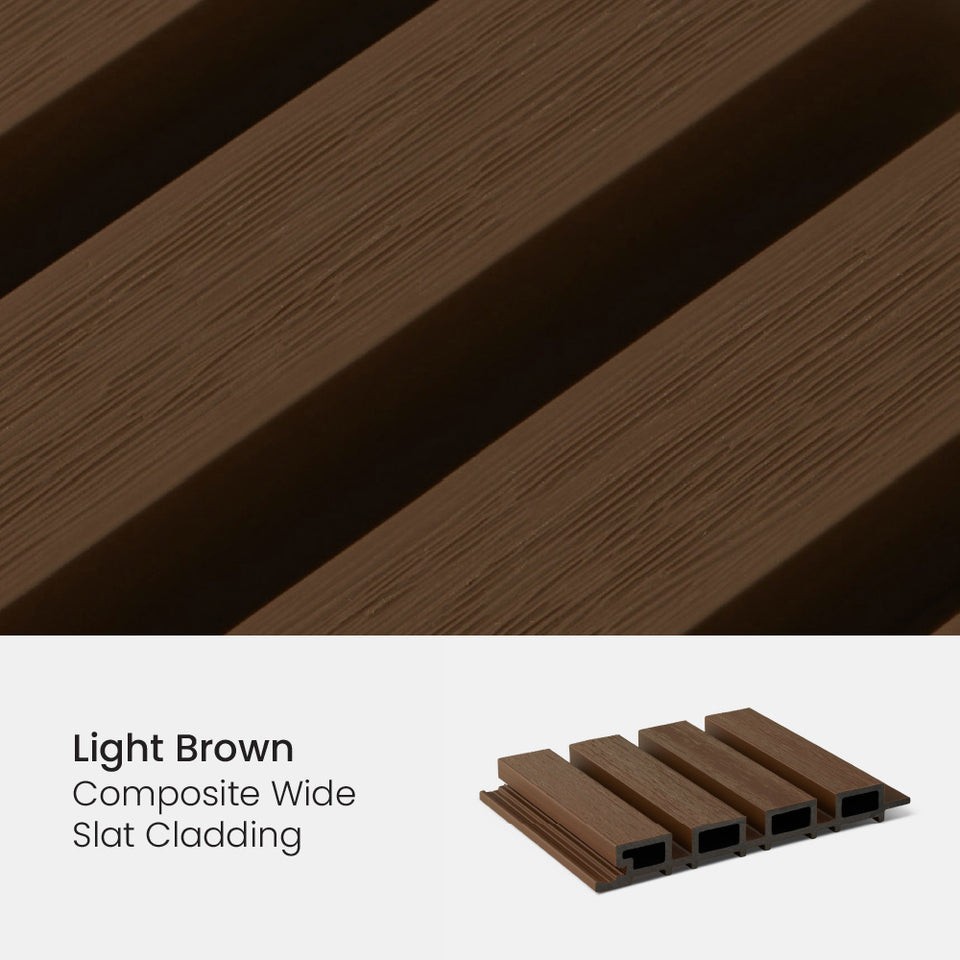 Composite Wide Slat Samples - NEW COLORS