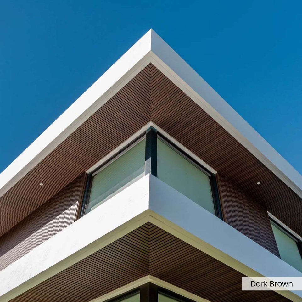 Composite Wide Slat Exterior Cladding (21 SF)