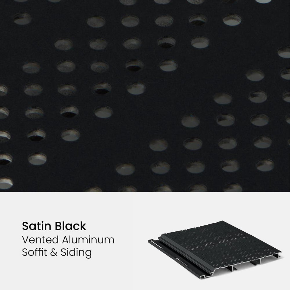 Vented Aluminum Cladding Samples