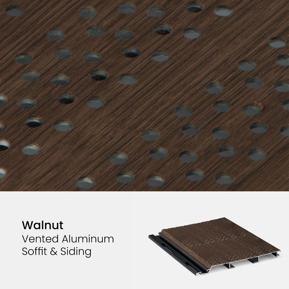 Vented Aluminum Cladding Samples