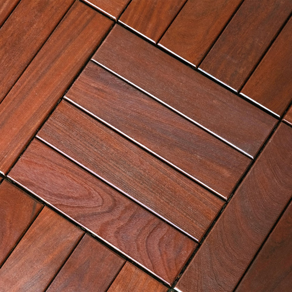 Ipe Hardwood Deck Tiles (10 SF)