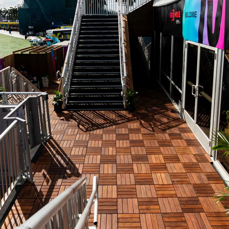 Ipe Hardwood Deck Tiles (10 SF)