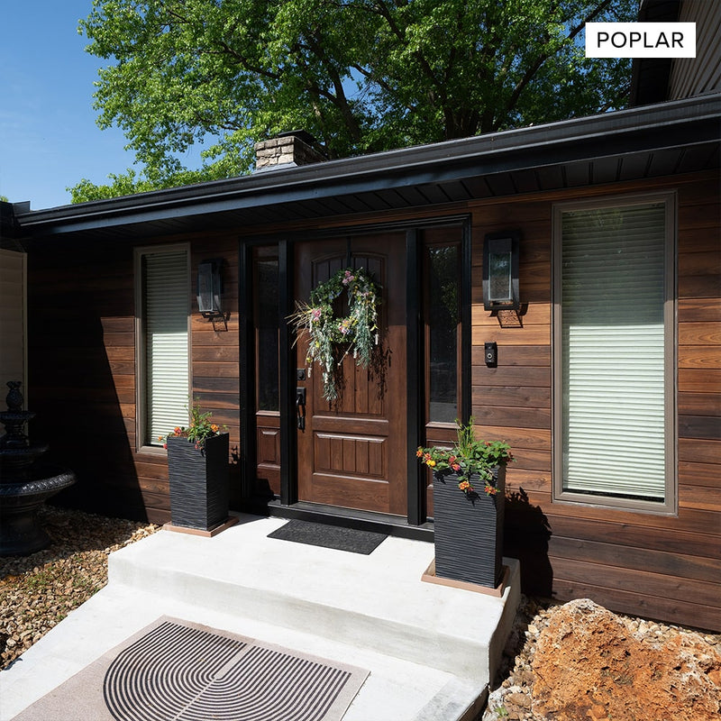 Modern Exterior Wood Cladding (15 SF)