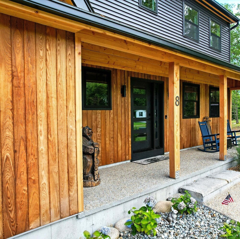 Modern Exterior Wood Cladding (15 SF)