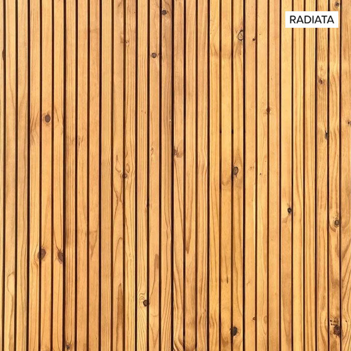 Thermo Fluted Wood Cladding (15 SF)