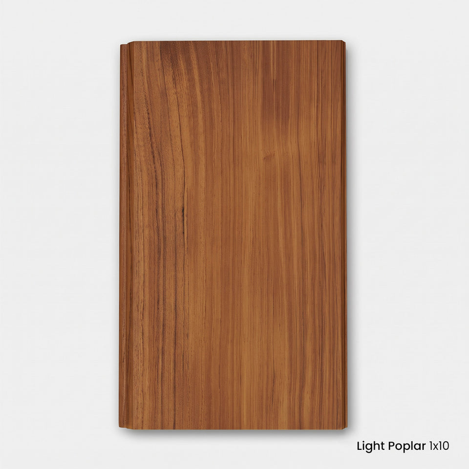 Wide Plank Thermo Wood Cladding (15 SF)
