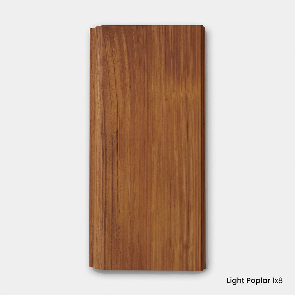 Wide Plank Thermo Wood Cladding (15 SF)