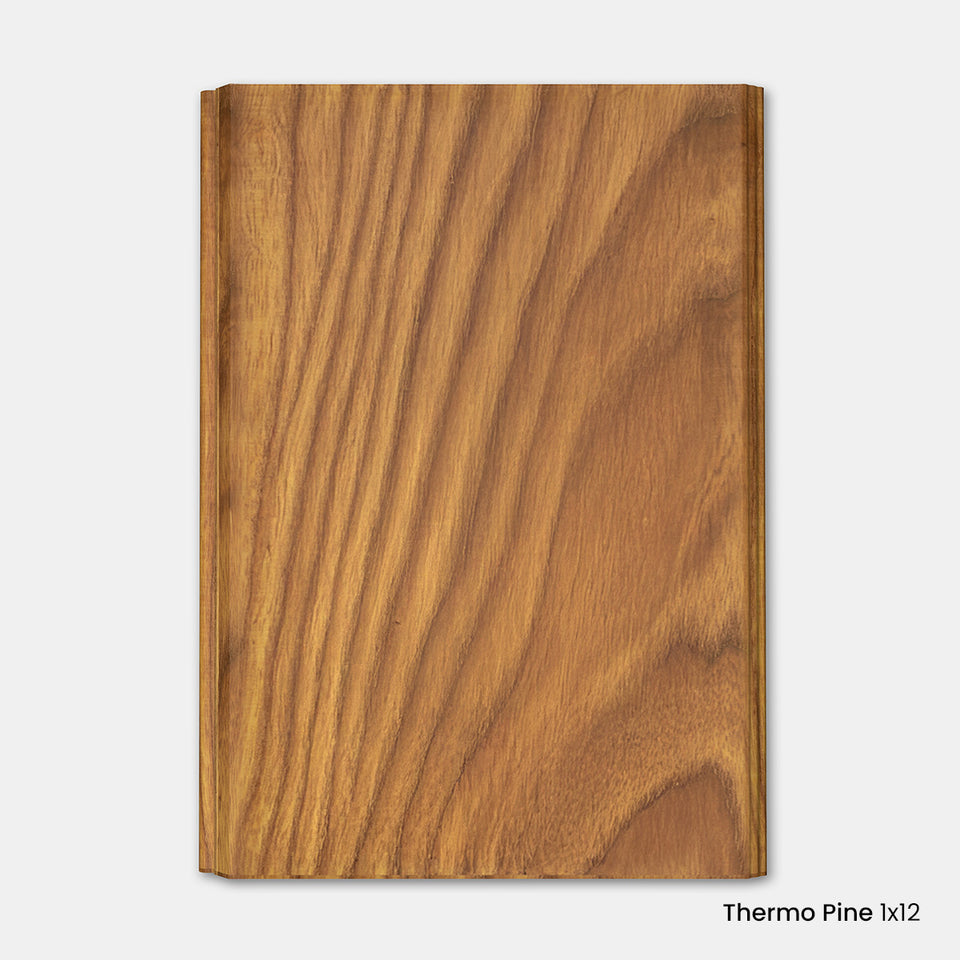Wide Plank Thermo Wood Cladding (15 SF)