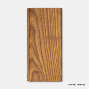Wide Plank Thermo Wood Cladding (15 SF)