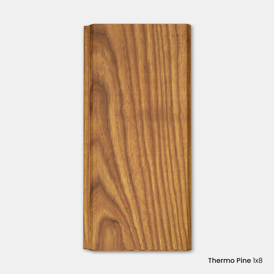 Wide Plank Thermo Wood Cladding (15 SF)