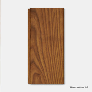 Wide Plank Thermo Wood Cladding (15 SF)