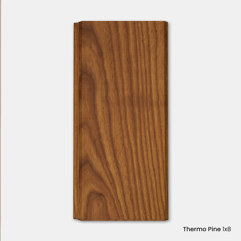 Wide Plank Thermo Wood Cladding (15 SF)