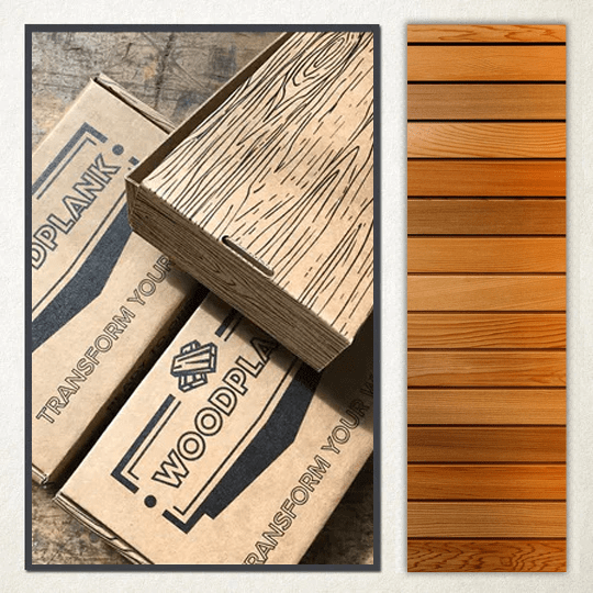 Western Red Cedar Cladding Samples