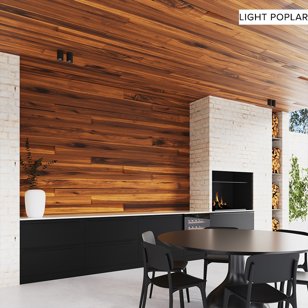 Sf10 Cladding Modern Exterior Wood Cladding (15 SF) – WoodPlank