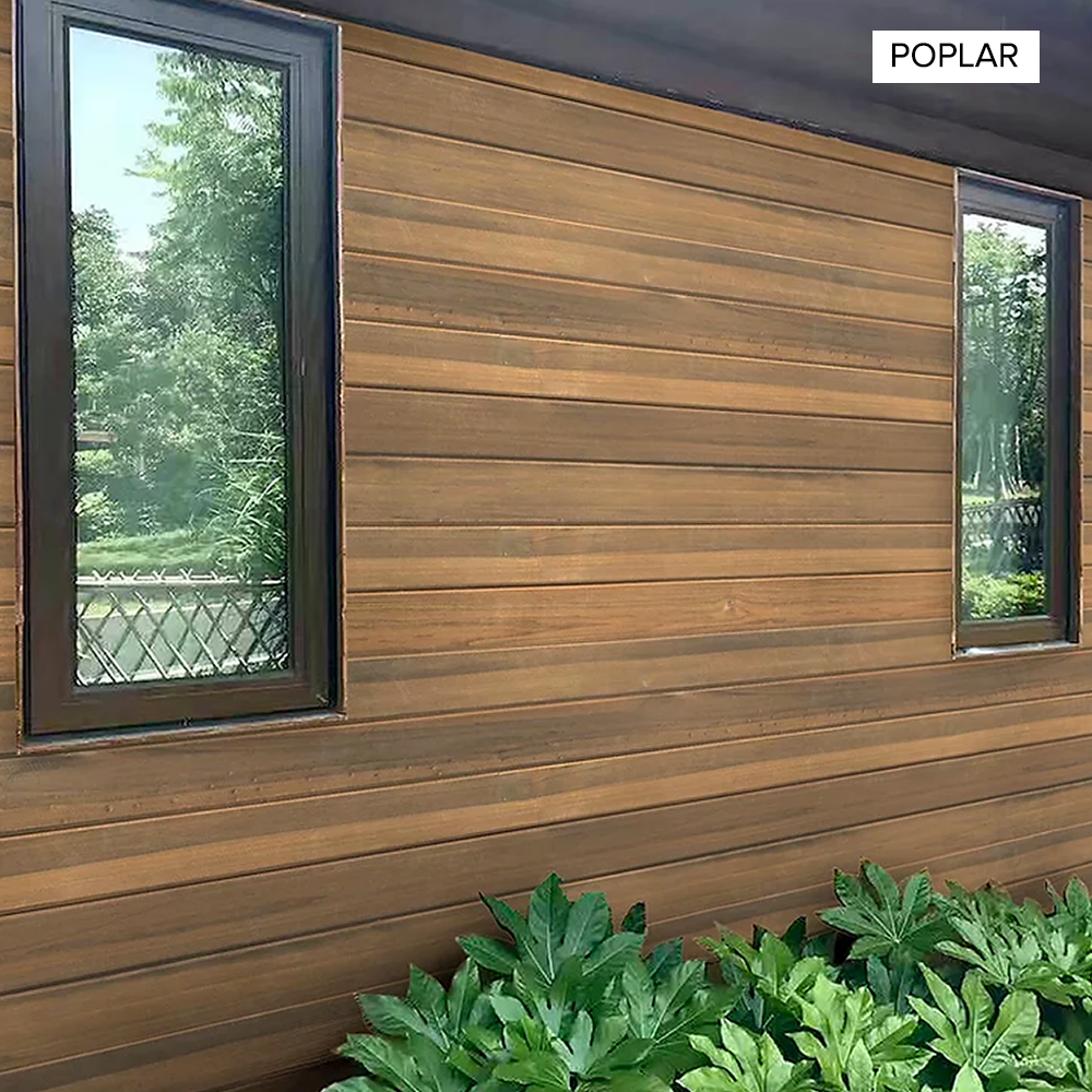 Modern Exterior Wood Cladding (15 SF) – WoodPlank